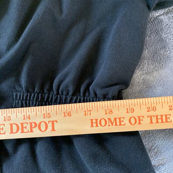 White House Black Market Balloon Sleeve Black Blazer Jacket Women’s Sz XL - Picture 12 of 14